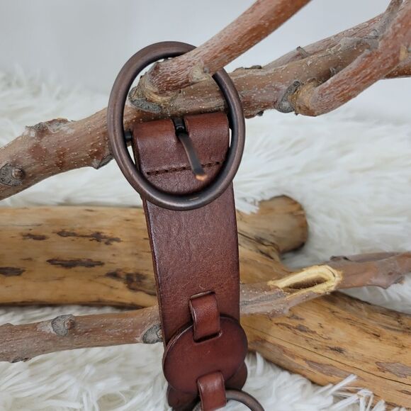Fossil brown leather belt - Picture 7 of 7
